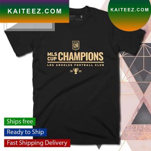 LAFC 2022 MLS Cup Champions Manager T-shirt