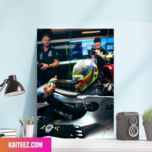 Lewis Hamilton Mercedes-AMG F1 Love Is Love Poster