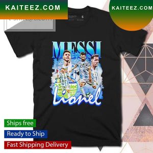 Lionel Messi Vintage Bootleg World Cup 2022 T-shirt