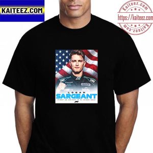 Logan Sargeant Is First US Driver In F1 Since 2015 Vintage T-Shirt