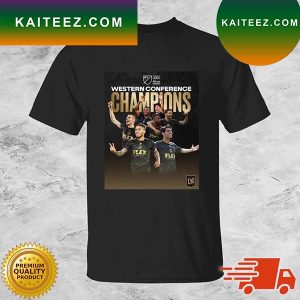Los Angeles FC MLS 2022 Cup Playoffs Western Conference Champions T-shirt