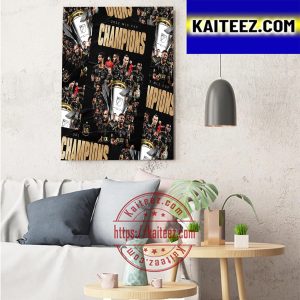 Los Angeles Football Club Are 2022 MLS Cup Champions Art Decor Poster Canvas