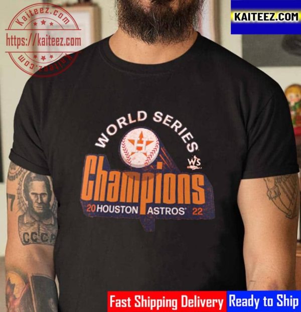 MLB 2022 World Series Champions Houston Astros Vintage T-Shirt