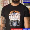 MLB Houston Astros Space City 2022 World Series On To Victory Vintage T-Shirt