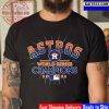 MLB Houston Astros Team American League Champions 2022 Signatures Vintage T-Shirt