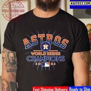 MLB Team Houston Astros Champions World Series Champions 2022 Vintage T-Shirt