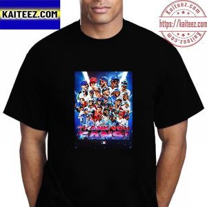 MLB Thank You Fans For Another Unforgettable Season Vintage T-Shirt