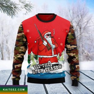 MT10 Store Hunting Santa Christmas Ugly Sweater