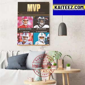 MVP 2022 NFL On Fox Midseason Awards Art Decor Poster Canvas