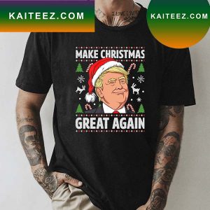 Make Christmas Great Again Trump Ugly Christmas Classic T-Shirt