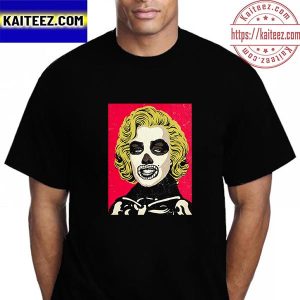 Marilyn Monroe X Halloween X Cobra Kai Fan Art Vintage T-Shirt