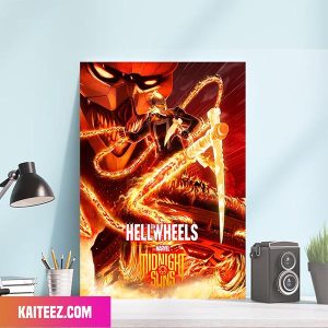Marvel Midnight Suns Ghost Rider With Hottest Car Is Coming Poster