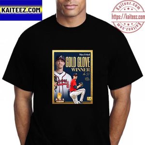 Max Fried Atlanta Braves 2022 Rawlings Gold Glove Award Winner Vintage T-Shirt