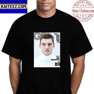 Max Verstappen Athlete Of The Year On Cover Star Of GQ Magazine Vintage T-Shirt