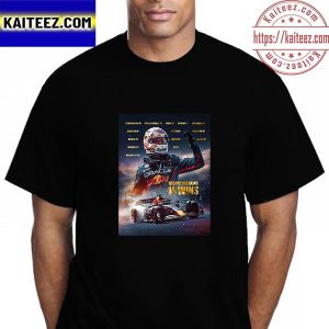 Max Verstappen Wins A Record Breaking 14th Grand Prix This Season Vintage T-Shirt