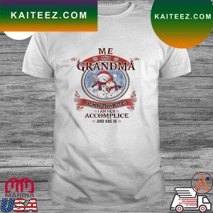 Me and grandma are more than besties my alibI Christmas funny T-shirt