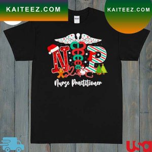 Merry Christmas NP Nurse Practitioner T-shirt