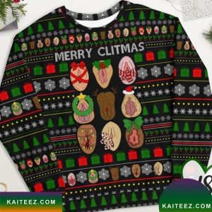 Merry Clitmas Funny Merry Christmas 2022 Ugly Sweater