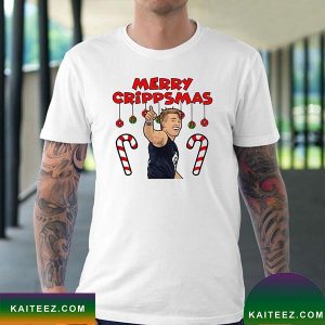 Merry Crippsmas Funny Merry Christmas Fan Gifts T-Shirt