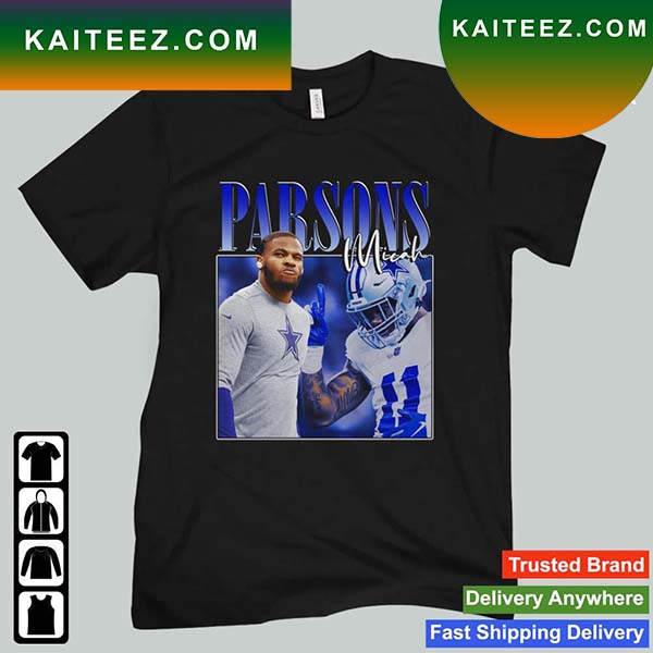 Micah Parsons Dallas Cowboys Linebacker Grunge Shirt - Limotees