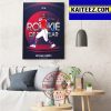 Michael Harris II 2022 Jackie Robinson NL Rookie Of The Year Art Decor Poster Canvas