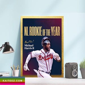 Micheal Harris II NL Rookie Of The Year Atlanta Braves Poster