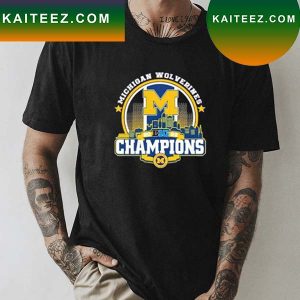 Michigan Wolverines 2022 Big ten champions Matchup T-shirt