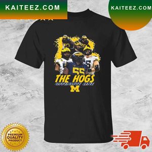 Michigan Wolverines The Hogs Offensive Line T-shirt