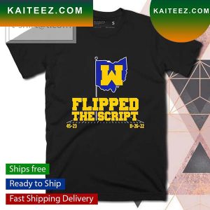 Michigan football flipped the script T-shirt