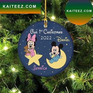 Mickey And Minnie Ornament