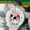 Mickey Minnie Christmas Disney  Ornament