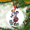 Mickey Mouse Disney Christmas Christmas Ceramic Ornament