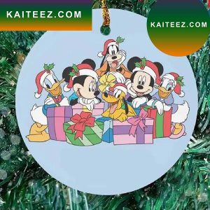 Mickey Mouse Disney Christmas Christmas Ceramic Ornament