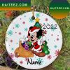 Mickey Safari Customized Disney Ornament