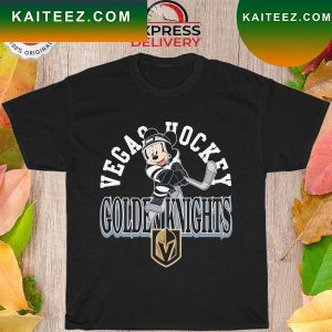 Mickey Mouse Vegas golden knights toddler putting up numbers T-shirt