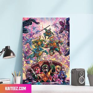 Mighty Morphin Power Rangers x Teenage Mutant Ninja Turtles II Poster