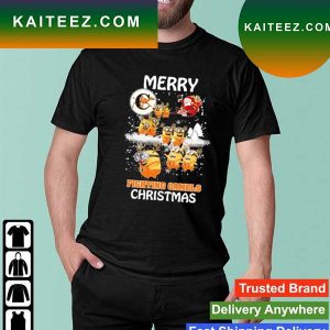 Minion Campbell Fighting Camels Merry Christmas T-shirt