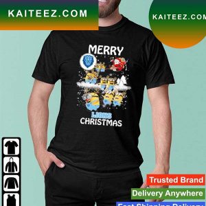 Minion Columbia Lions Merry Christmas T-shirt