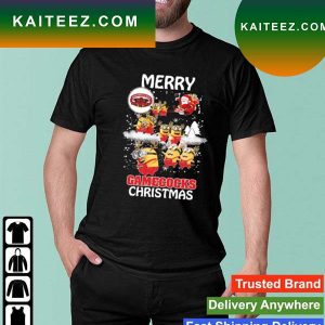 Minion Jacksonville State Gamecocks Merry Christmas T-shirt