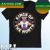 Minnesota Vikings Kirk Cousins Kings Of The North T-Shirt
