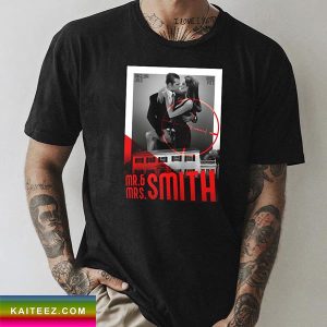 Mr Smith And Mrs Smith Poster Movie Fan Gifts T-Shirt
