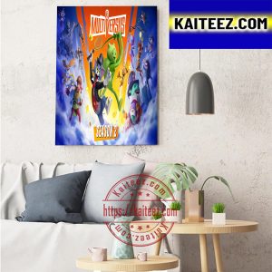 Multi Versus Welcome To Season 2 Art Decor Poster Canvas