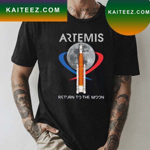 NASA Artemis Launch Return To The Moon Adult T-Shirt
