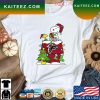 NFL Atlanta Falcons Snoopy And Woodstock Christmas T-shirt