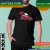 NFL Detroit Lions Snoopy And Woodstock Christmas T-shirt