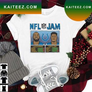 NFL Jam Indianapolis Colts Leonard And Taylor T-Shirt