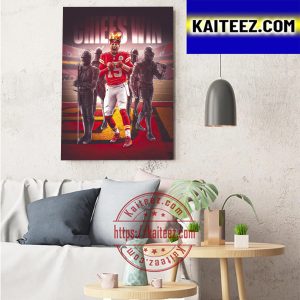 NFL Sunday Night Football Kansas City Chiefs Win Art Decor Poster Canvas