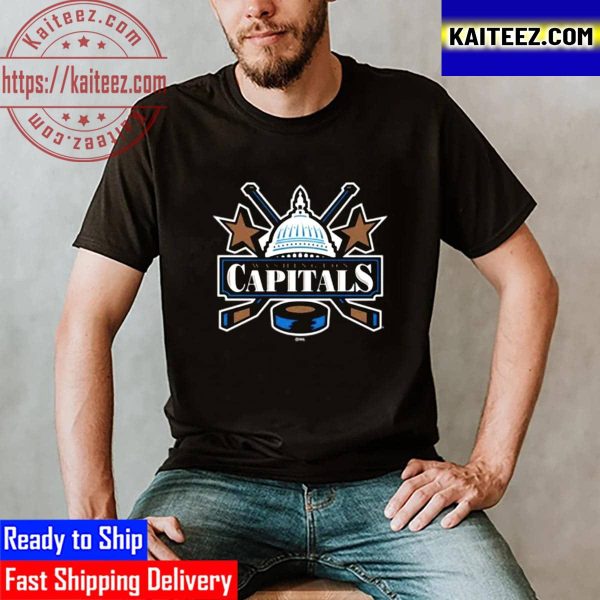 NHL Washington Capitals Team Secondary Logo Vintage T-Shirt