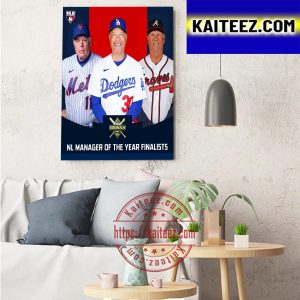 NL Manager Of The Year Finalists Art Decor Poster Canvas
