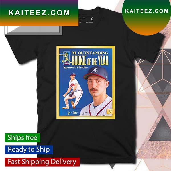 NL Outstanding Rookie of the Year Spencer Strider T-shirt - Kaiteez